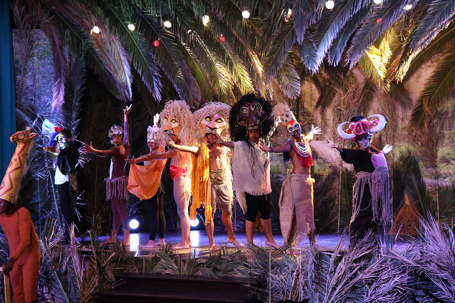 Spectacle animation au théâtre
